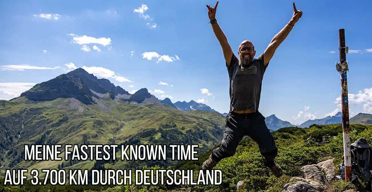 Titelfoto Blog Fastest Known Time Nord Süd Trail