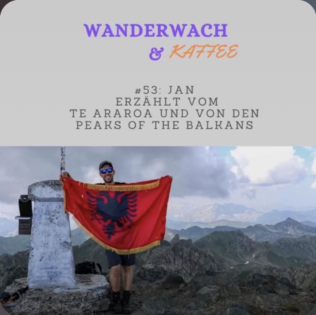 Titelfoto Podcast Wanderwach&Kaffee Peaks of the Balkans