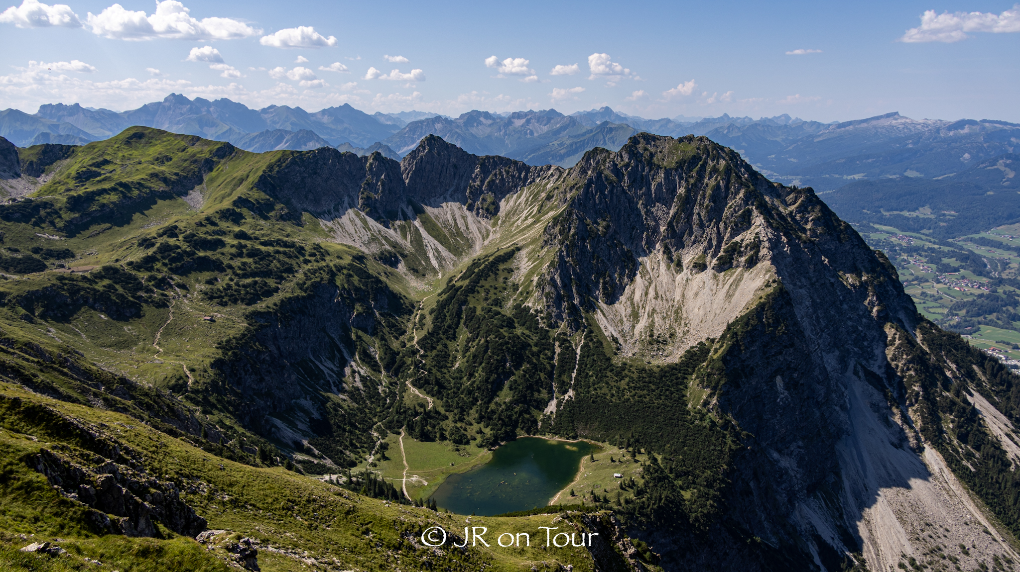 Gipfel sammeln bei Oberstdorf